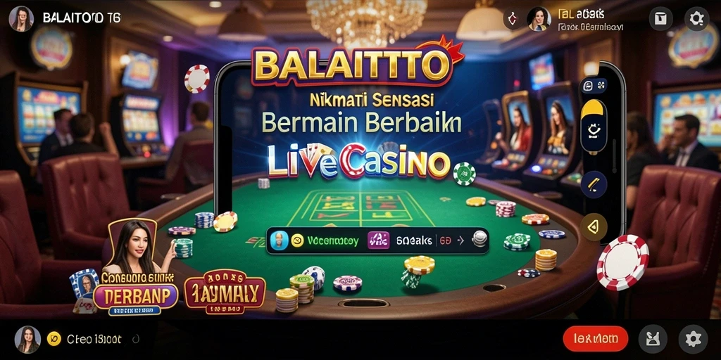 Tampilan gameplay langsung BALAITOTO yang mengesankan.