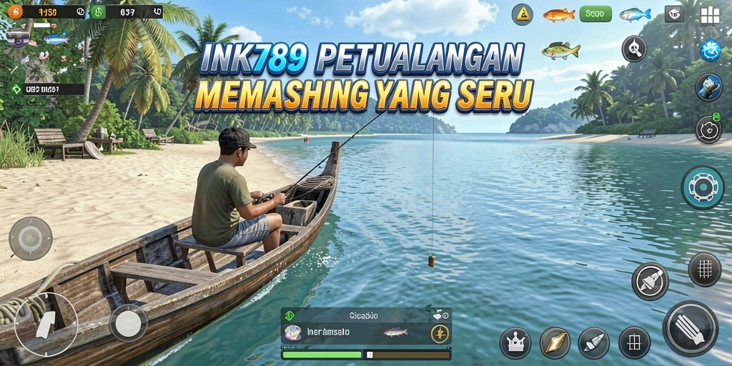 Tampilan gameplay INK789 yang menampilkan pengalaman memancing yang menarik.
