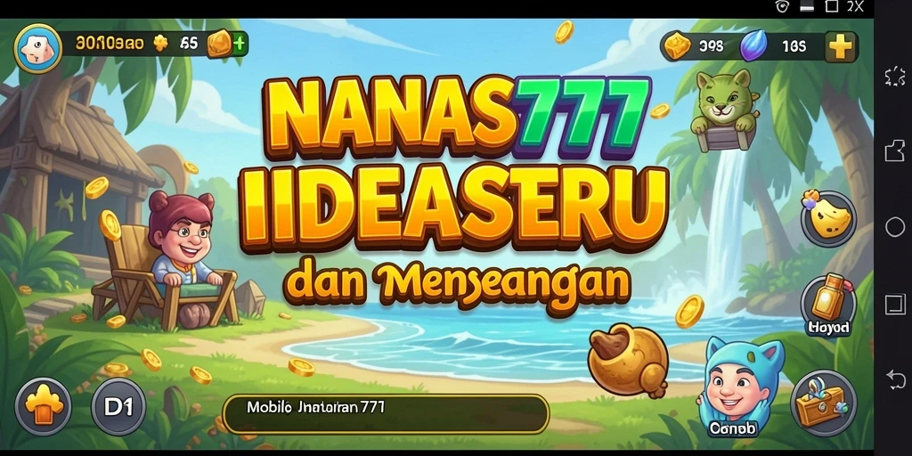 Tampilan gameplay NANAS777 yang menarik dalam kategori Idle.